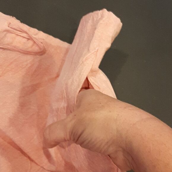 Cotton Made In India Pink Shirt and Drawstring Pants Set - Picture 14 of 16